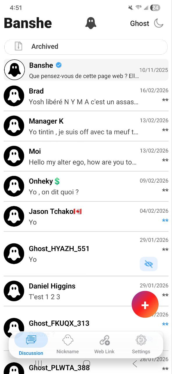 Banshe App Screenshot 2