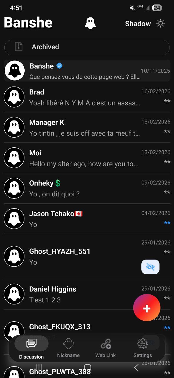 Banshe App Screenshot 1